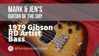 Video thumbnail for 1979 Gibson RD Artist Bass | Guitar of the Day by Normans Rare Guitars