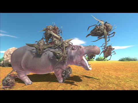 Swarm Bug Attack Animals - Animal Revolt Battle Simulator