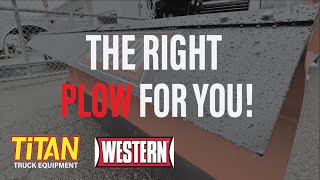 What type of snow plow is best for you  Straight blade, V-Plow, Expandable: Titan Truck has answers