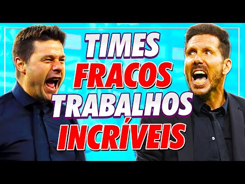 6 técnicos que fizeram MILAGRES com times MODESTOS