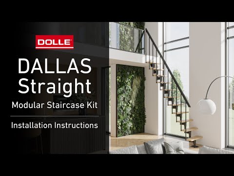 DALLAS Straight Staircase Installation Instructions