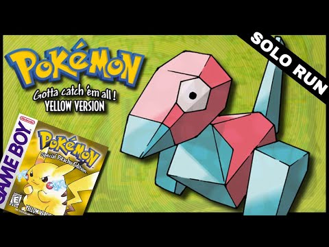 Pokemon Yellow: Porygon Only