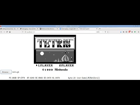 Gameboy emulator in Rust and WebAssembly (zh_TW)