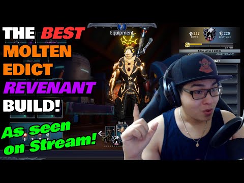 HIGH DPS! - New Dauntless Molten Edict build for End Game - Patch 1.8.2.
