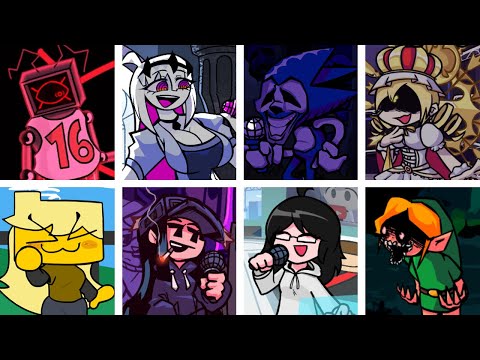 Detected But Every Turn A Different Character Sing It 🎶 (FNF Detected but Everyone Sings It)