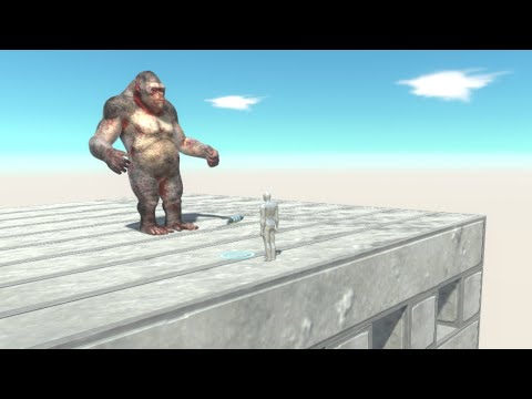 FPS Pulse Blaster vs ALL UNITS on Wobbly Building Animal Revolt Battle Simulator