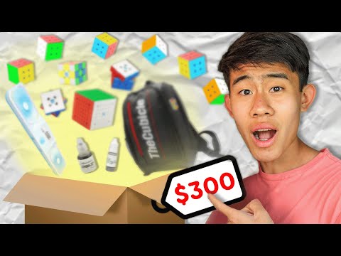 HUGE $300+ Rubik's Cube Unboxing!