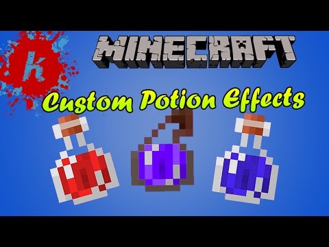 Minecraft | Tutorial - How to get Potions with Custom Potion Effects | [1.7]
