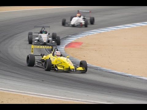 Sounds of the Mazda Road to Indy at Mazda Raceway Laguna Seca