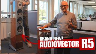 Brand new Audiovector R5 - trickle down from flagship R10 with Ole Klifoth