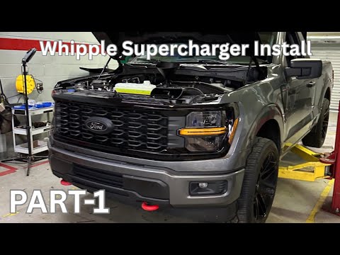 Step by Step How To Install Whipple Supercharger On A 2025 F-150 COYOTE With @L8R-HP