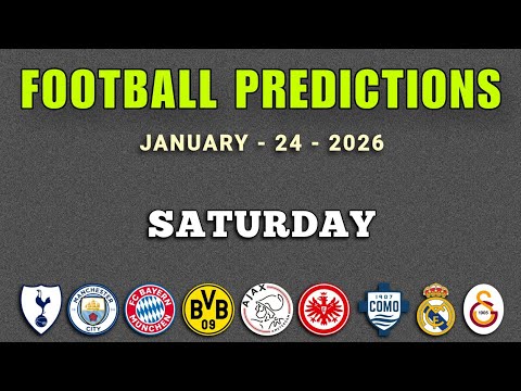 FOOTBALL PREDICTIONS TODAY  | Premier League | La Liga | Bundesliga | GoalIQ, #footballprediction