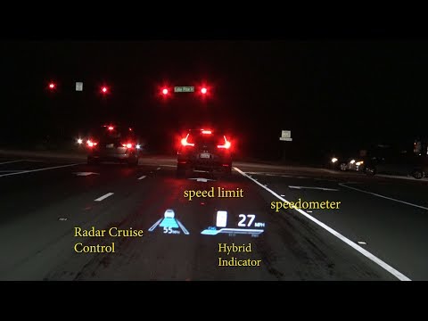 2019 Avalon (Part 2) 10" Head Up Display - How to use and what it can do