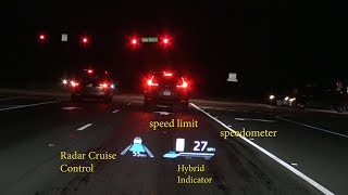 2019 Avalon (Part 2) 10" Head Up Display - How to use and what it can do