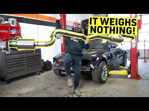 Ultimate BMW M3 Rebuild - Building an 18LB Exhaust System - Part 11