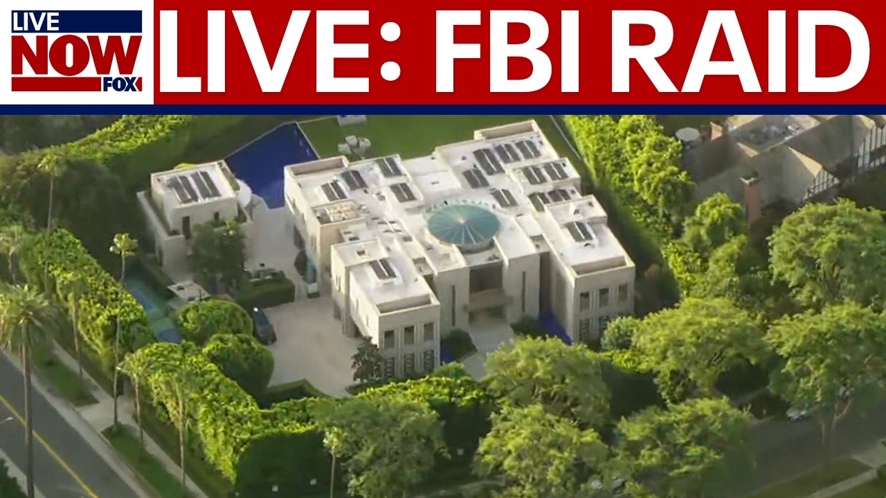 LIVE BREAKING: FBI raids mansion related to Eric Swalwell probe