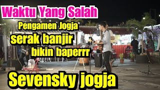 Download lagu WAKTU YANG SALAH - FIERSA BESARI COVER BY TRI SUAKA l Sevensky Jogja mp3