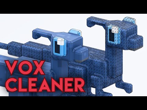 Vox Cleaner - Official Demo  |  Free Blender add-on