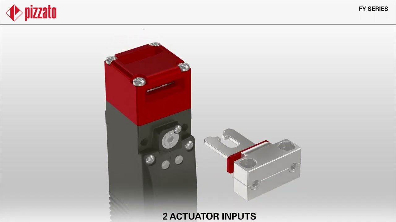 FY series safety switch with separate actuator with lock