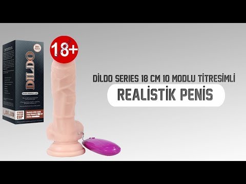 Dildo Series 18 Cm 10 Modlu Titreşimli Realistik Penis