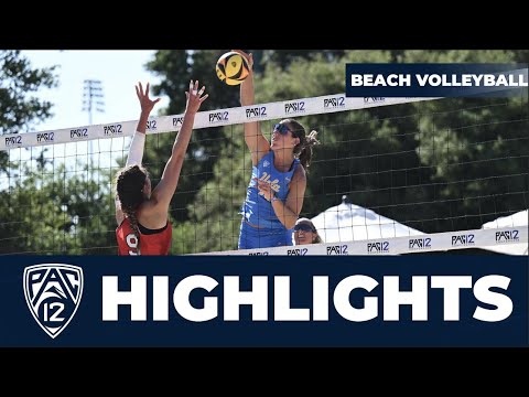 Top seeds cruise through 1st round of 2023 Pac-12 Beach Volleyball Championship | Highlights