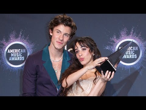 Shawn Mendes & Camila Cabello Give Sweet Speech for "Senorita" AMAs Collab of the Year Award