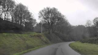 preview picture of video 'Driving On The D11 Between Locarn & Moulin de la Lande, Côtes-d'Armor, Brittany, France'