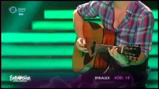 ESC 2013 Hungary - ByeAlex-Kedvesem (My darling-english subtitle)