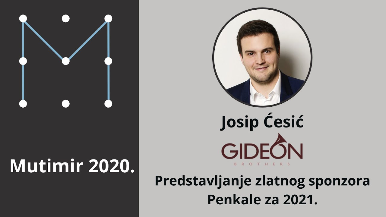 Mutimir 2020. - predstavljanje sponzora: Gideon Brothers