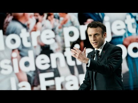 فرنسا ماكرون يعقد أول تجمع انتخابي قبل أسبوع من الدور الأول للاقتراع الرئاسي • فرانس 24