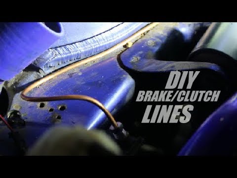 How to make your own brake and clutch lines