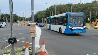 STAGECOACH BUS ROUTE 1 PASSING KINGSMILL ADL Enviro200 - 36525