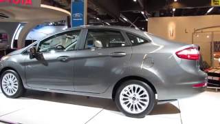 2014 Ford Fiesta Titanium Sedan   Exterior Walkaround   2013 Montreal Auto Show   Ford Car Videos