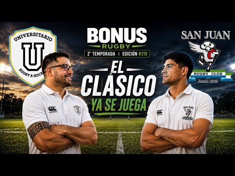 BONUS RUGBY: El clásico sanjuanino ya se juega en Bonus Rugby 🏉