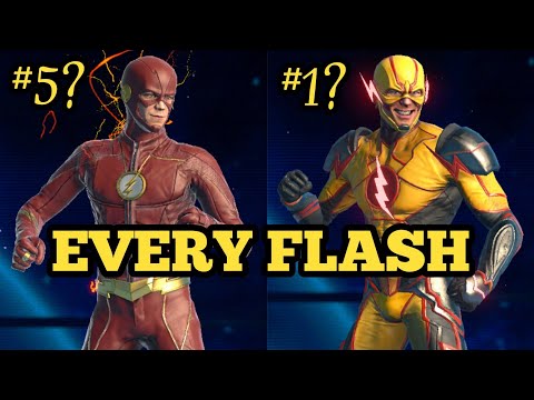 Ranking Every Flash Character (Worst To Best) - Injustice 2 Mobile