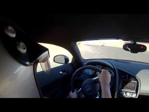 Lap around Sonoma Raceway from the Interior of an Audi R8 with a GoPro HERO3 - Protune