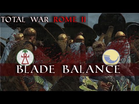 More Pikes More Afro | Carthage vs Nervii | Blade Balance 2.0 | Total War Rome II