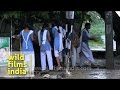Village school girls wash off monsoon mud in Rajasthan Village school girls wash off monsoon mud in Rajasthan