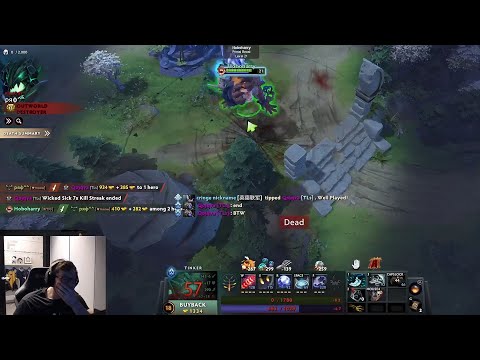 when Tinker player becomes too C*cky