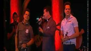Guilherme Montanari com Joao Neto e Frederico e Pe Hewaldo Trevisan
