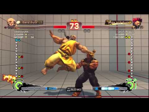 oddessey66 (Gouken) Vs LeGiT_ReapZz SSF4 AE Ranked Matches - PSN