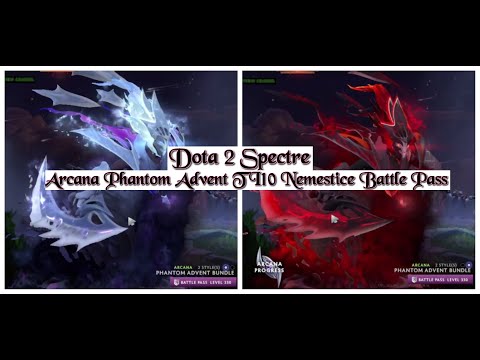 Dota 2 Nemestice Trailer | Spectre Arcana Phantom Advent TI10 Nemestice Battle Pass