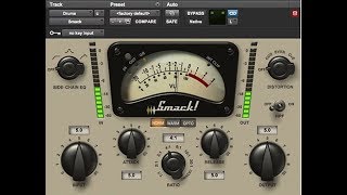 Video thumbnail for Compressors on Drums | Avid Smack! by AntiTeatar Music