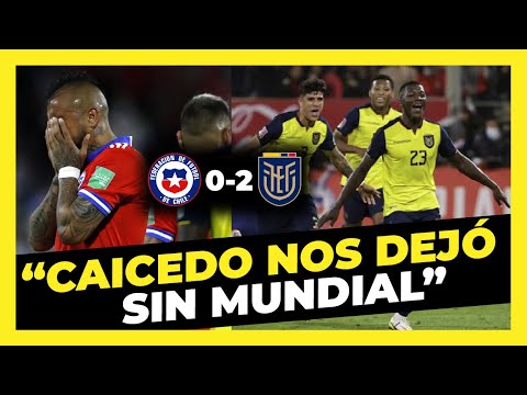 Narración chilena recontra caliente Chile 0 Ecuador 2 Eliminatorias sudamericana Qatar 2022