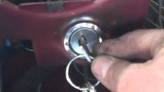 60's Ford Ignition Lock Cylinder and Ignition Switch Removal.MP4