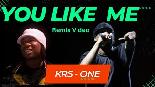 KRS-One &quot;You Like Me&quot; Conscious Rap | Remix Music Video | Legends Of Hip Hop #hiphop #rapmusic