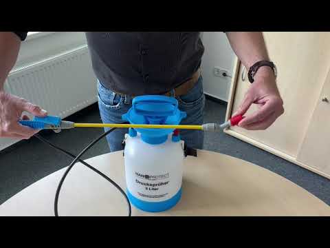 Nanoprotect Drucksprüher NDS-3 - Zusammenbau 3 Liter Gartenspritze