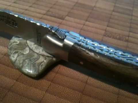 Forge de Laguiole - Griff aus fossile Mooreiche