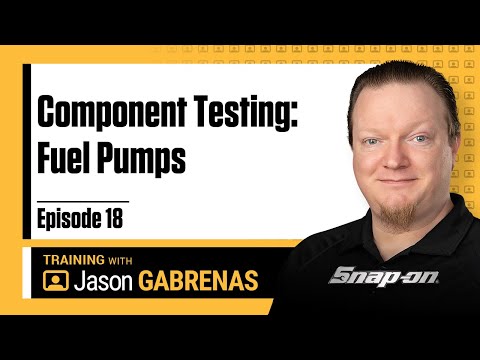 Component Testing: Fuel Pumps - Snap-on Live Training Episode 18