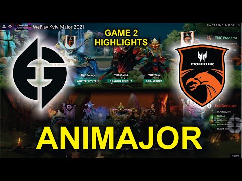 TNC vs EG GAME 2 - ELIMINATION - WePlay AniMajor Dota 2 Highlights